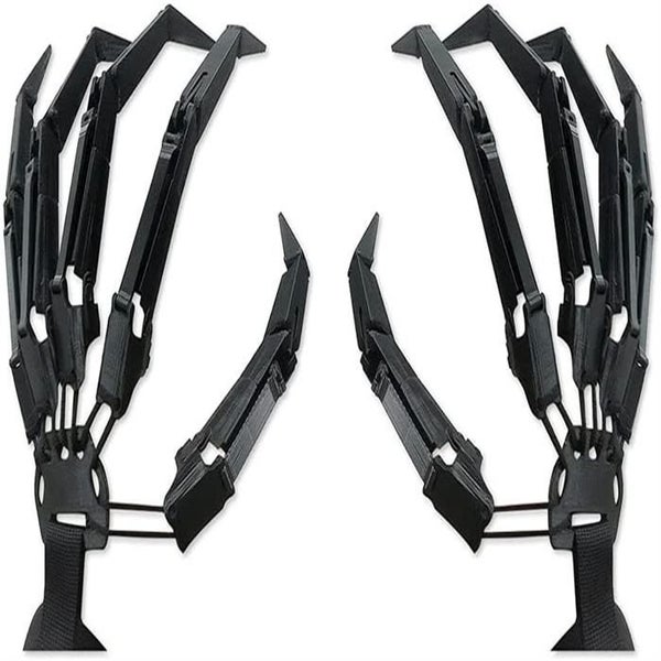 3D Printed Halloween Articulated Fingers Extensions Gear Finger Reaper Carousel 1