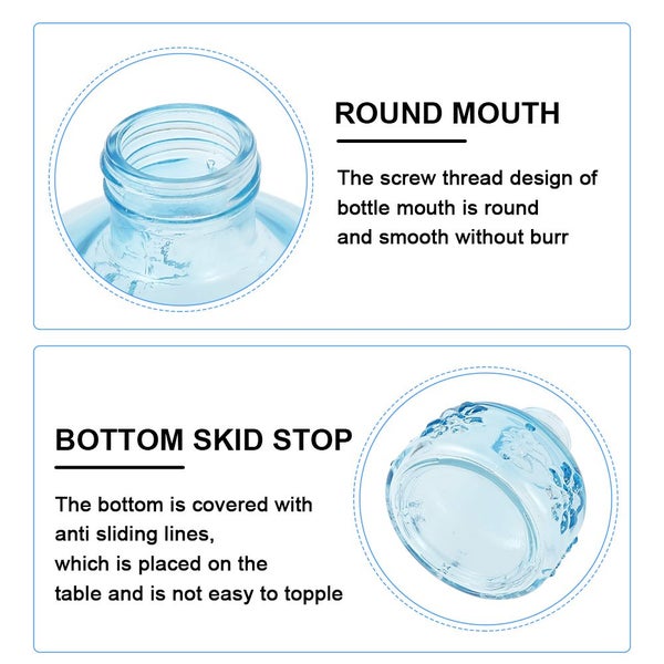 Glass Spray Bottles for Strong Trigger Sprayer with Fine Mist for Garde Carousel 2