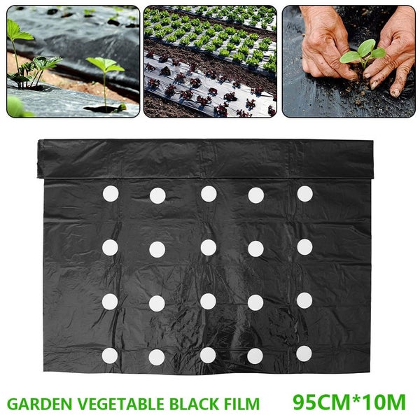 5 Holes PE Garden Vegetable Mulch Film Agricultural Plant Grow Greenhou Carousel 1