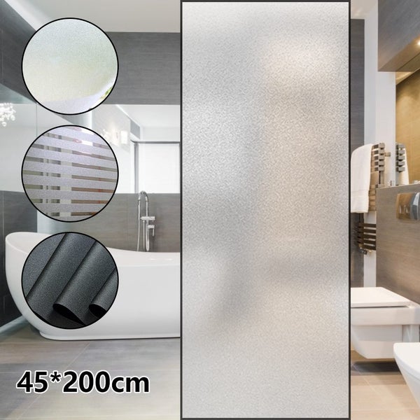 Electrostatic DecorativeWindow Clings Film Sticker Reusable Privacy Dec Carousel 1