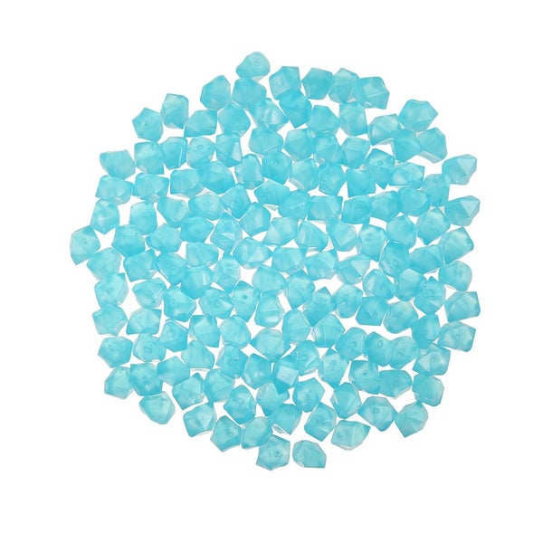 300PCS Luminous Pebbles Stones,Luminous Stones Glow in The Dark Garden Carousel 11