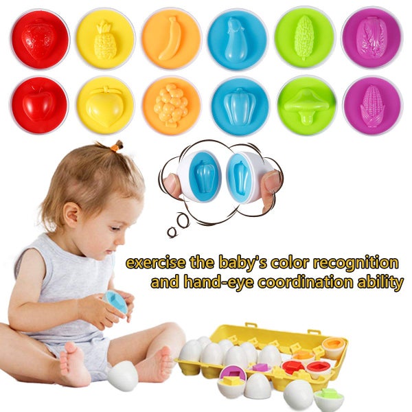 My First Find and Match Easter Matching Eggs with Yellow Eggs Holder - Carousel 2