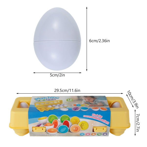 My First Find and Match Easter Matching Eggs with Yellow Eggs Holder - Carousel 7