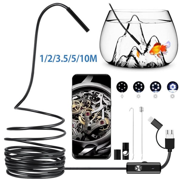HD USB Type-c Endoscope Borescope Snake Inspection Camera Android Mobil Carousel 1