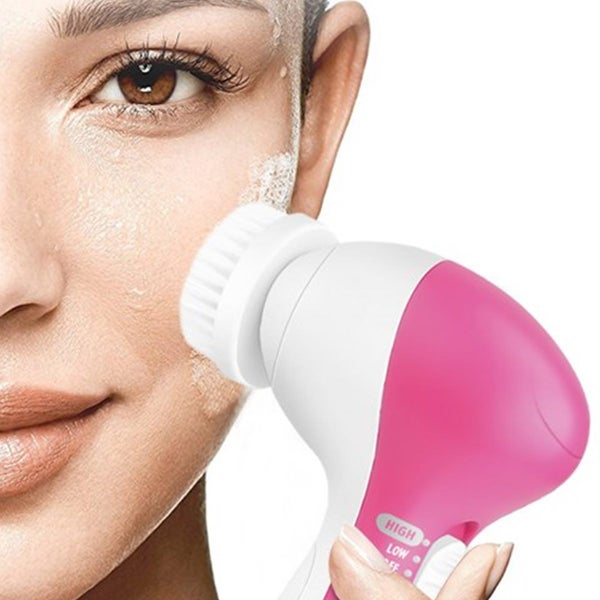 Face Cleansing Brush, 7 in 1 Facial Brush Exfoliating Spin Cleanser Dev Carousel 7