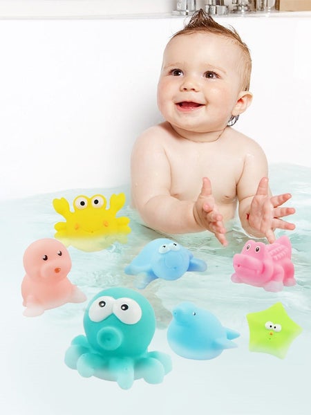 7pcs Bath Toys Baby / Water Bath Toys For Babies / Bath Toys For Babies Carousel 8