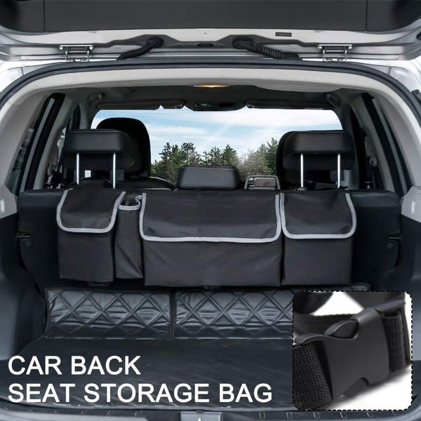 Trunk Organizer Car Storage Seat Back Storage to Keep Car Trunk Neat Ca Carousel 1