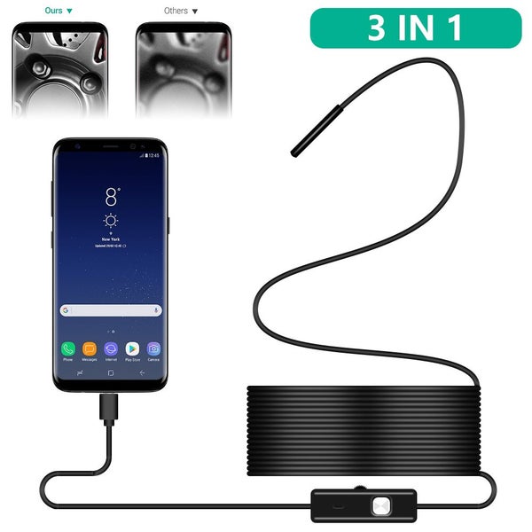 USB Endoscope Detector Check Snake Camera Endoscope IP67 Waterproof And Carousel 1