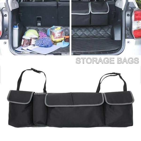 Trunk Organizer Car Storage Seat Back Storage to Keep Car Trunk Neat Ca Carousel 2