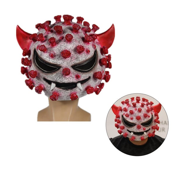 Halloween Adult Comfortable Party Funny Latex Headgear Headgear Outdoor Carousel 5