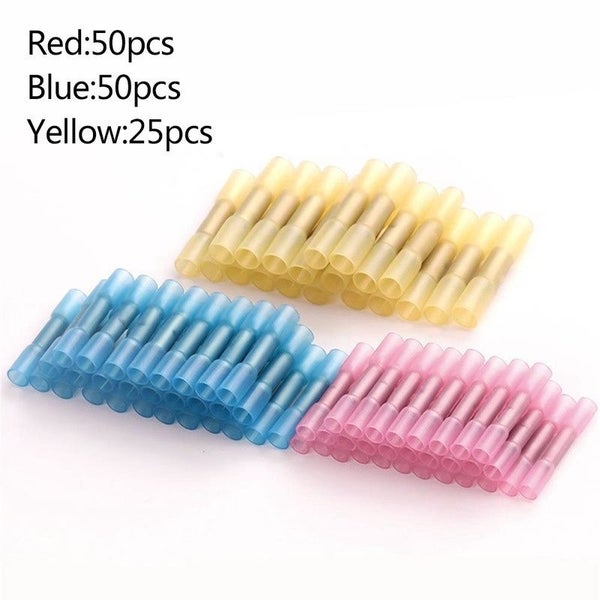 125pcs/200pcs Insulated Waterproof Wire Connectors Heat Shrink Crimp Co Carousel 2