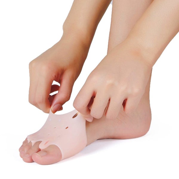 1 Pair Magic Silicone Gel Open-toed Toe Pads Foot Care Tool Massaging M Carousel 11