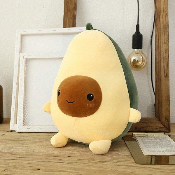 Cute Avocado Plush Toy 11.8" Avocado Stuffed Pillow Gift for Girls Boys Carousel 1