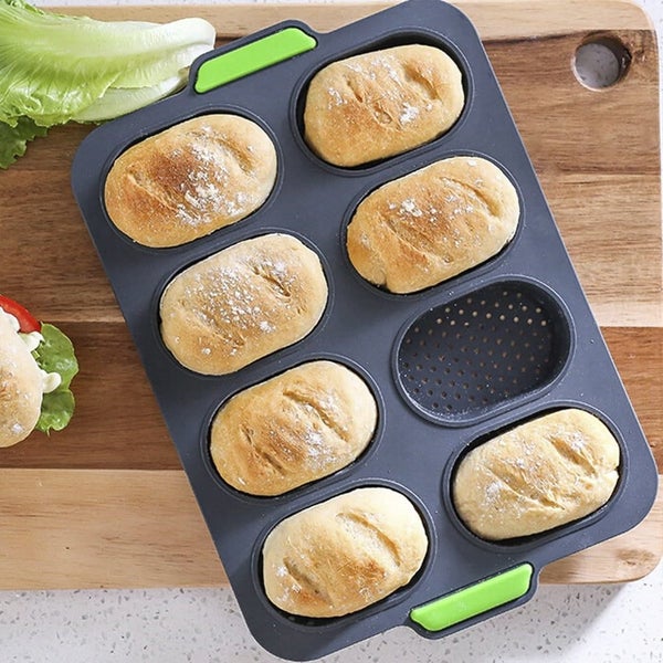 Silicone Cake Bread Loaf Pan Tins Non-stick Soap Baking Mould Bakeware Carousel 1