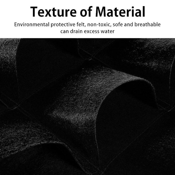 12 Pockets Hanging Planting Grow Bags,Hanging Vertical Wall Planter Pla Carousel 9