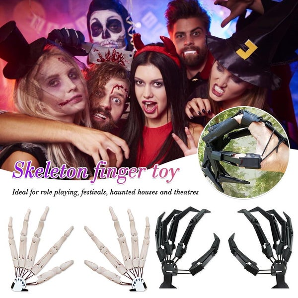 Halloween 3D Articulated Fingers Extensions with Flexible Joints, Weara Carousel 1