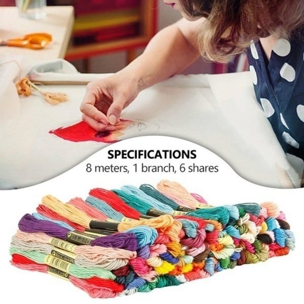 447/200/120/100 Colors Cotton DMC Cross Floss Stitch Thread Embroidery Sewing Sk Carousel 2