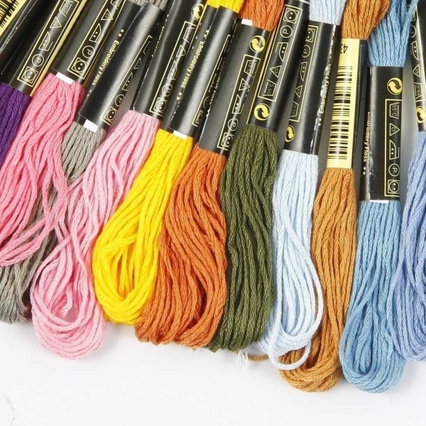 447/200/120/100 Colors Cotton DMC Cross Floss Stitch Thread Embroidery Sewing Sk Carousel 9