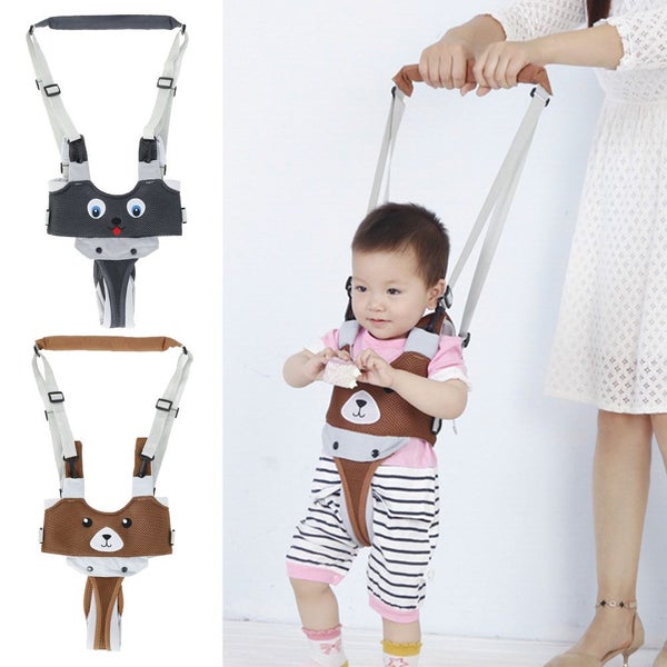 Baby Walking Harness Adjustable Toddler Walking Assistant Hand Held Sta Carousel 2