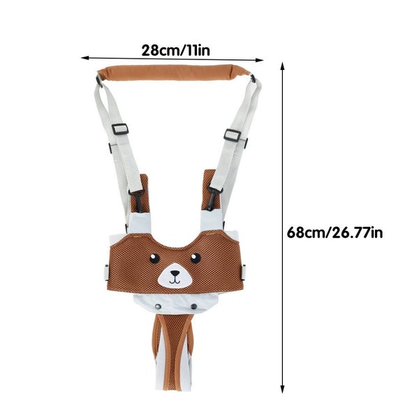 Baby Walking Harness Adjustable Toddler Walking Assistant Hand Held Sta Carousel 11