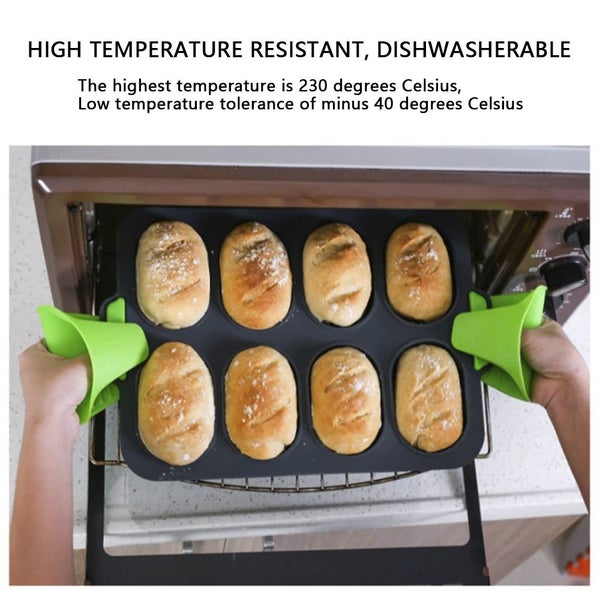 Silicone Cake Bread Loaf Pan Tins Non-stick Soap Baking Mould Bakeware Carousel 11