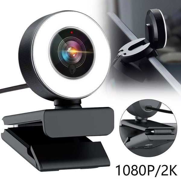 Hd Pro Webcam, Full Hd 1080p 2k Video Calling, Webcam with Noise Reduction Micro Carousel 1