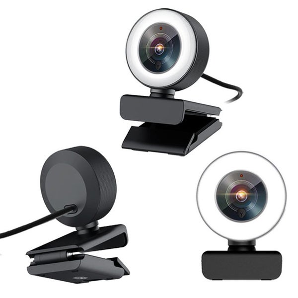 Hd Pro Webcam, Full Hd 1080p 2k Video Calling, Webcam with Noise Reduction Micro Carousel 9