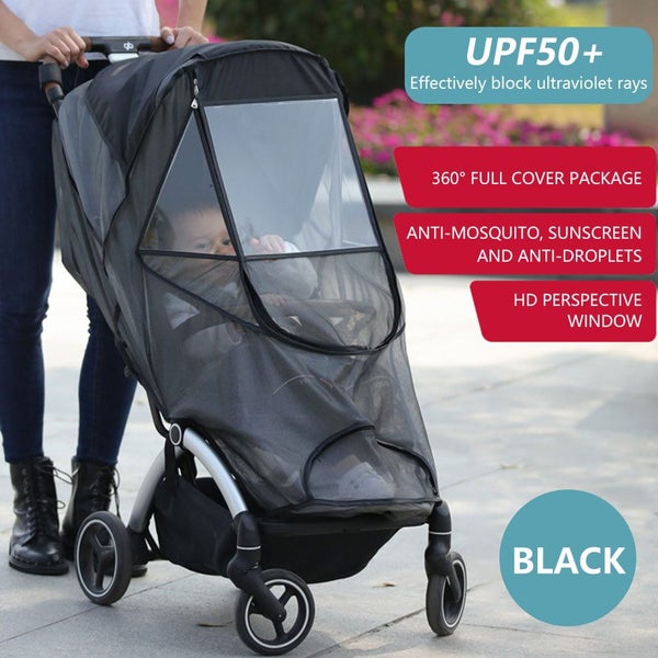Buggy Sun Shade Universal Pram Sunshade Sun Cover for Strollers Pushcha Carousel 2