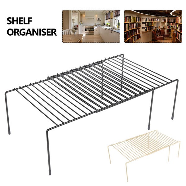 Adjustable Kitchen Cupboard Shelf Cabinet Pantry Storage Organiser Rack Carousel 1
