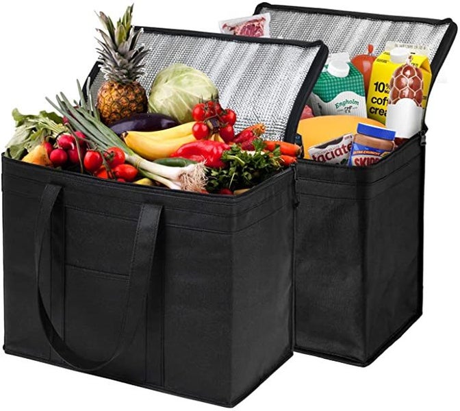 1PCS Aluminum Foil Insulation Bag, Cold Storage Bag, Non-woven Fabric L Carousel 1