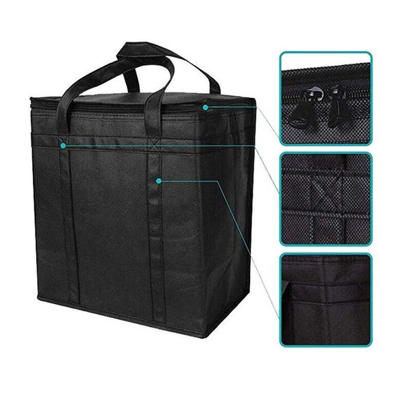1PCS Aluminum Foil Insulation Bag, Cold Storage Bag, Non-woven Fabric L Carousel 8