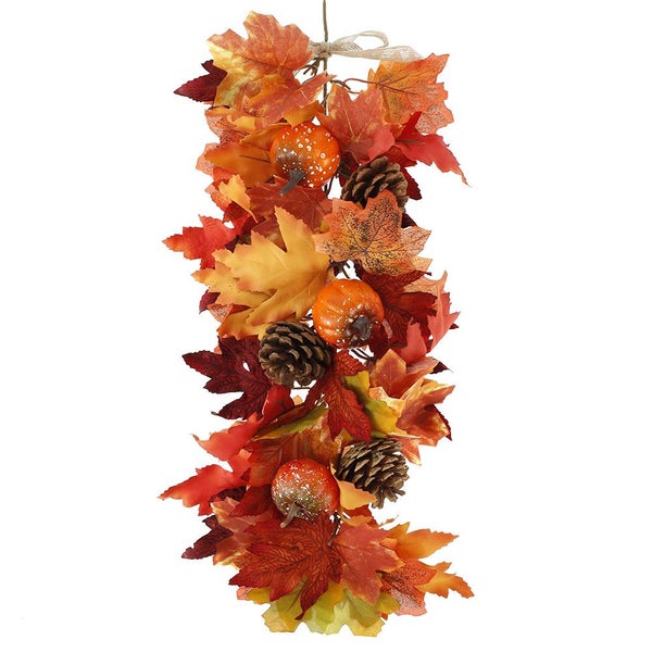 Artificial Maple Leaf Hanging Wall Hanging Fall Harvest Decoration Hang Carousel 1