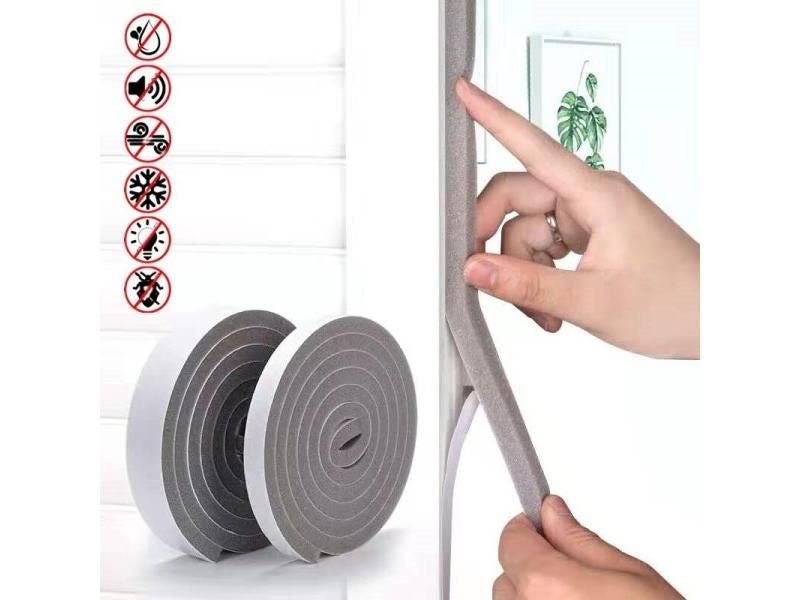 2M 4M Self Adhesive Door Window Sealing Strip Insulation Tape Carousel 2