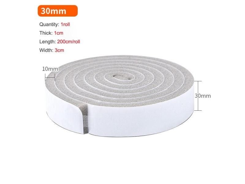 2M 4M Self Adhesive Door Window Sealing Strip Insulation Tape Carousel 1