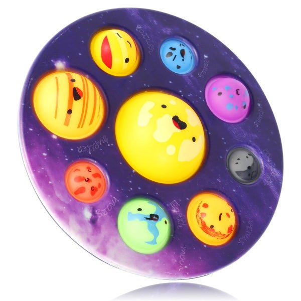POP IT Fidget Toys - Planets Solar System Simple Fidget Squeeze Sensory Carousel 1