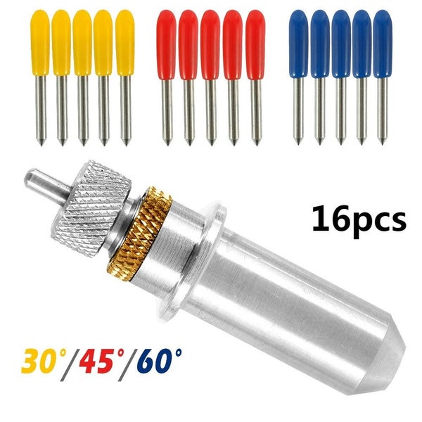 40PC 30/45/60?a Cricut Cutting Replacement Blades for Roland Vinyl Cutte Carousel 2