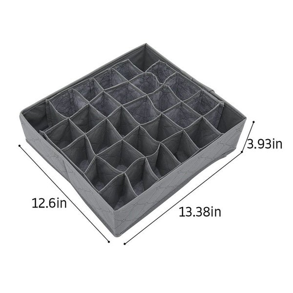 Storage Boxes Underwear Divider Drawer Lidded Closet Wardrobe Organizer Carousel 6