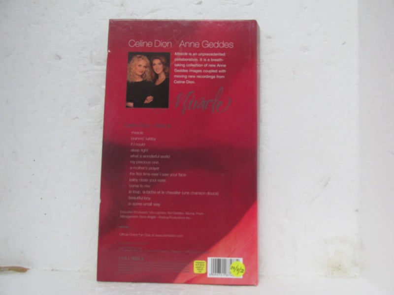 Celine Dion - Miracle A Celebration of new life CD & DVD Set DVD Music Carousel 2