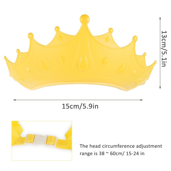 Adjustable Baby Shower Shampoo Cap Safe Children Shower Head Cover Show Carousel 2