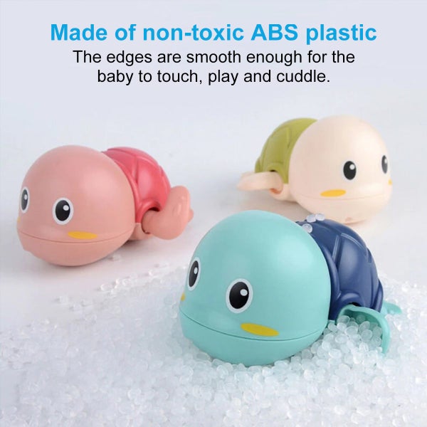 3pcs Baby Bath Toys, Cute Swimming Turtle Toys for Boys Girls,Grasping/ Carousel 2