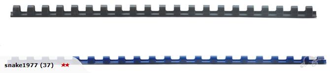 Plastic Binding Coils 8mm(100pcs/box) Black colour Carousel 1