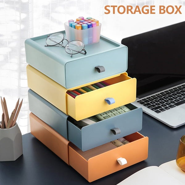 Desktop Drawer Desk Storage Box Carousel 1