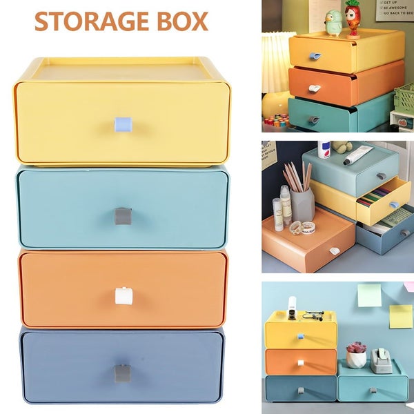 Desktop Drawer Desk Storage Box Carousel 8