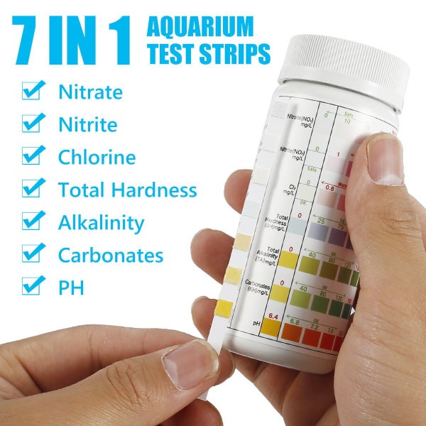 Aquarium Test Strips, Fish Tank Test Kit,Freshwater Saltwater Aquarium Carousel 2