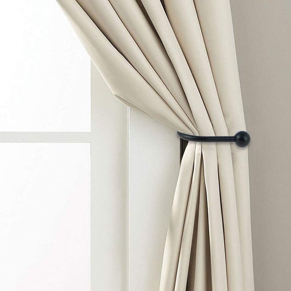 Curtain Tie Backs Hooks Curtain Buckle Heavy Curtain Hook U-shaped Curt Carousel 6