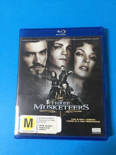 The Three Musketeers (2011) (WAS $15.25) (Blu-Ray) Carousel 1