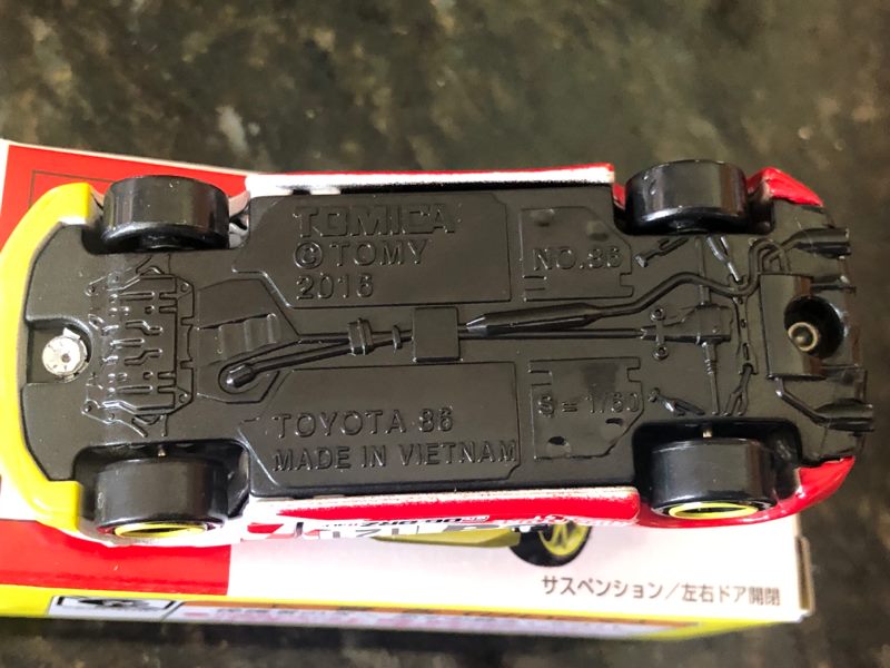 Tomica 2016 Netz Hyogo Toyota 86 Racing 1/60 Carousel 9