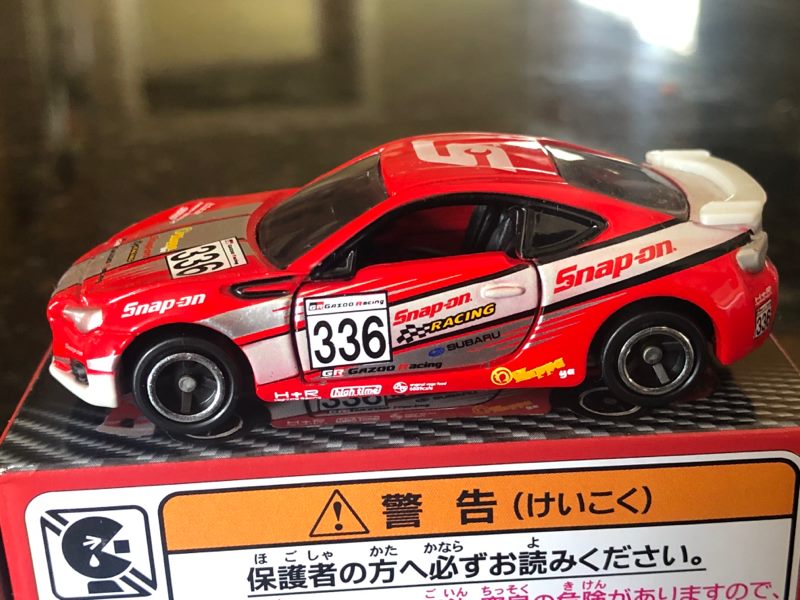 Tomica 2014 Subaru BRZ 1/60 Snap On Racing Carousel 1