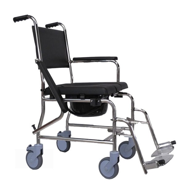 BRAND NEW 4-in-1 Deluxe Mobile Multifunction Commode & Shower Chair ( BA822 ) Carousel 2