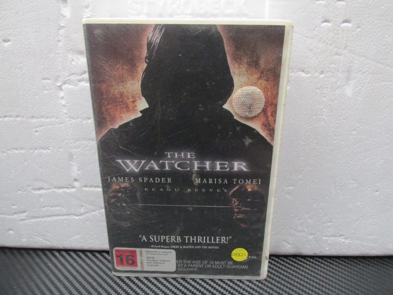 The Watcher James Spade - Marisa Tomei Keanu Reeves VHS VIDEOTAPE Carousel 1